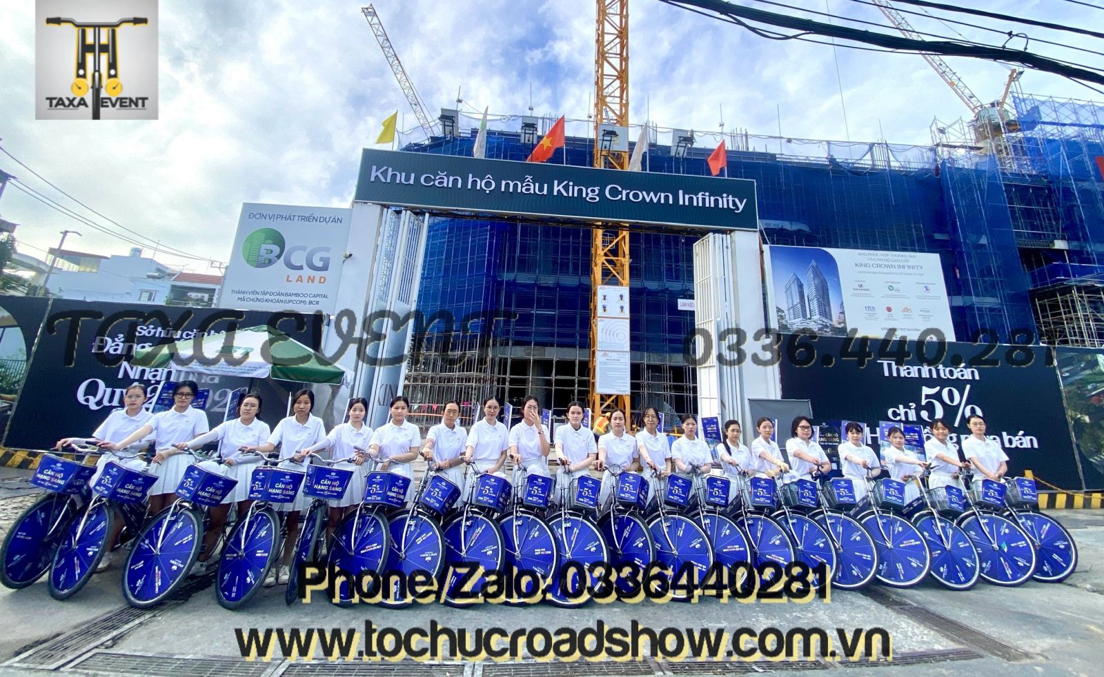 Roadshow xe đạp King Crown Infinity